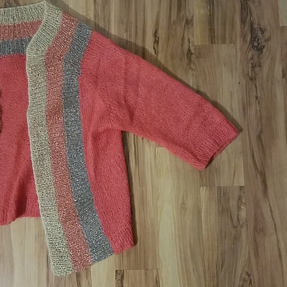 Vintage 50s Handmade Knit Sweater Shurg - Picture 3 of 10